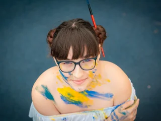 TessaDoll Gagging webcam from Ukraine